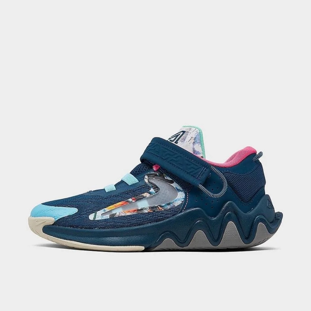 NIB PS Nike Giannis Immortality 2 SE Stretch Lace Basketball Shoe FD0214 400